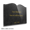 Plaque funéraire marbre-noir 7 Plaquedeces.fr